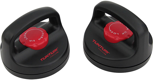 Tunturi Rotierende Liegesttzegriffe - Push-Up Stands Set