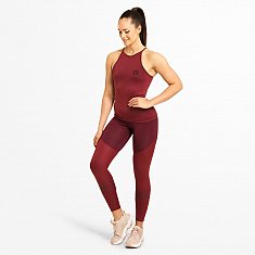 Better Bodies Sugar Hill Halter - Sangria Red