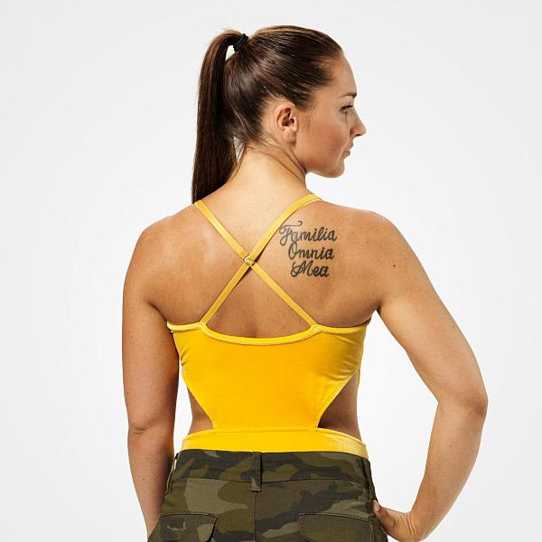 Better Bodies Bowery Cut Body - Yellow Detail 1