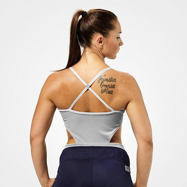 Better Bodies Bowery Cut Body - Frost Grey Detail 2