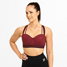 Better Bodies Waverly Sports Bra - Sangria Red