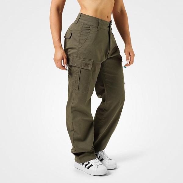 Better Bodies Bowery Cargos - Washed Green Detail 1