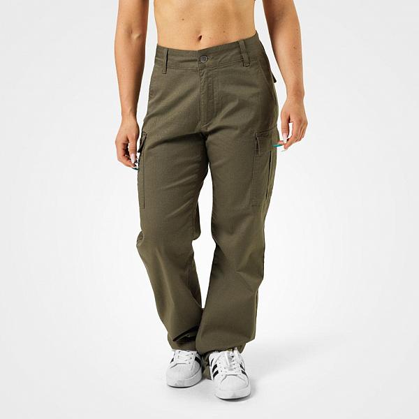 Better Bodies Bowery Cargos - Washed Green Detail 2