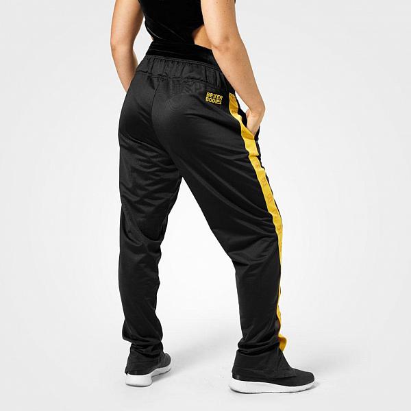 Better Bodies Bowery Track Pants - Black Detail 2