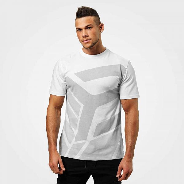 Better Bodies Bronx Tee - White Detail 1