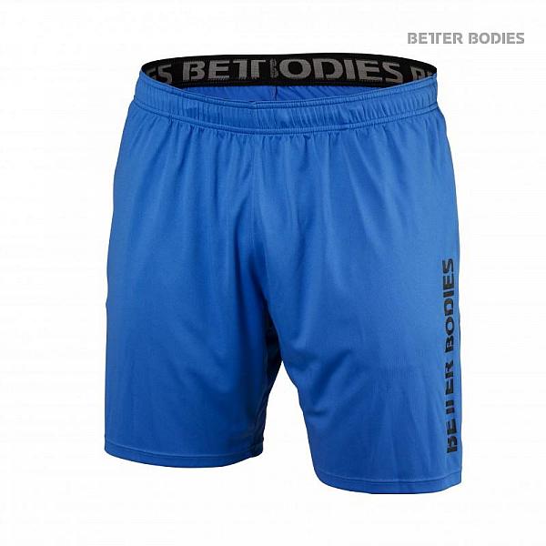 Better Bodies Loose Function Shorts - Bright Blue Detail 1