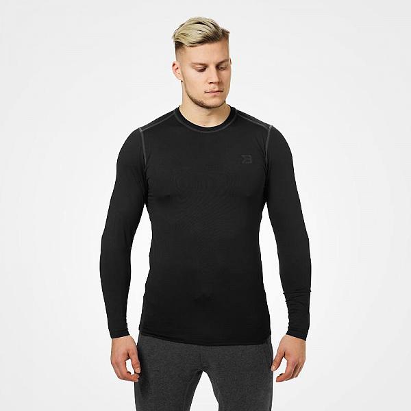 Better Bodies Performance Long Sleeve MTS UV 40+ - Black Detail 1