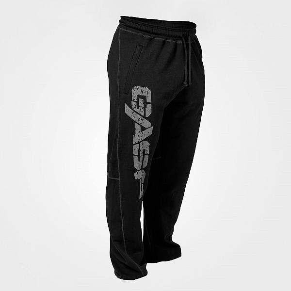 GASP Vintage Sweatpants - Black Detail 2