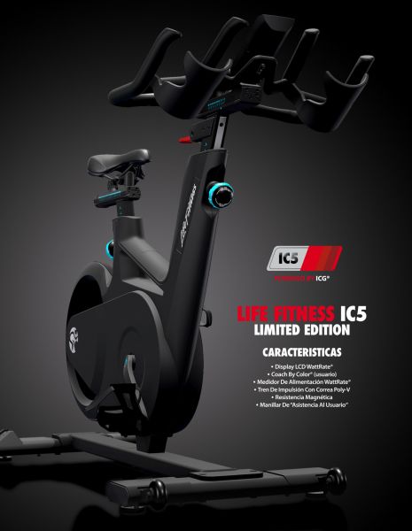 Life Fitness Indoor Bike IC5 Powered By ICG - Limited Edition Detail 4
