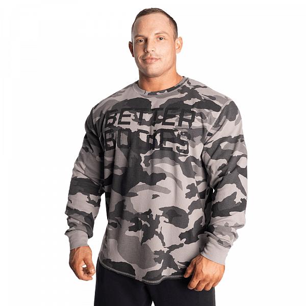 Better Bodies Thermal Sweater - Tactical Camo Detail 1
