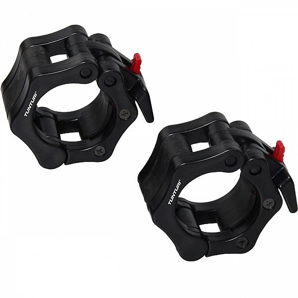 Tunturi - Langhantel Verschluss Set im 50 mm Olympia Standard Detail 1