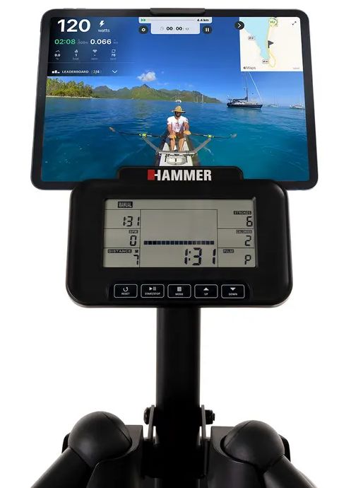 HAMMER Rudergerät WaterEffect 3D Detail 6