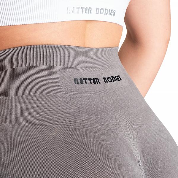 Better Bodies Scrunch Leggings - Smoke Grey