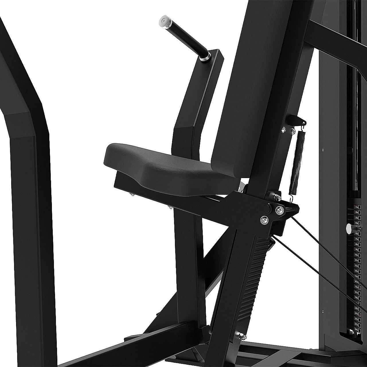 Tunturi Platinum Brustpresse mit Gewichtsstapel Detail 6