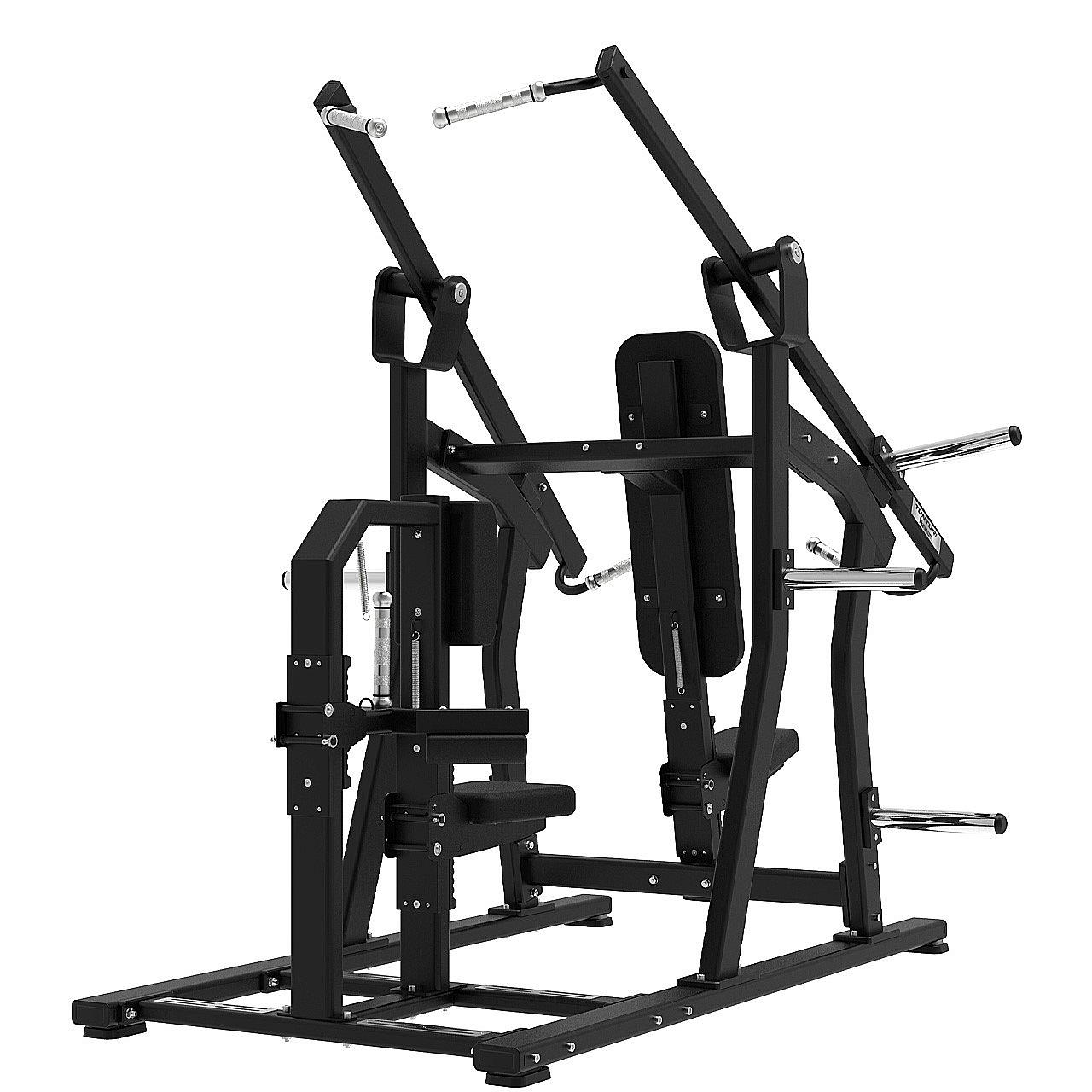 Tunturi Platinum Plate Loaded Dual Chest Press & Lat Pulldown Latzug Detail 3