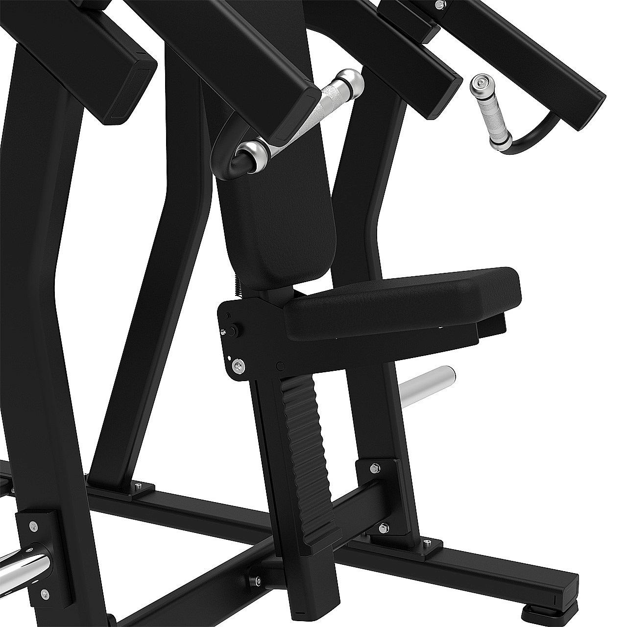 Tunturi Platinum Plate Loaded Dual Chest Press & Lat Pulldown Latzug Detail 5
