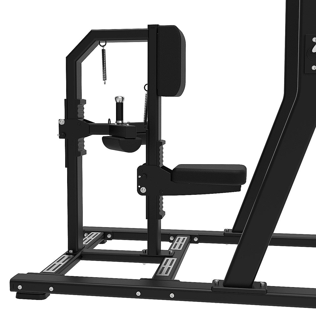 Tunturi Platinum Plate Loaded Dual Chest Press & Lat Pulldown Latzug Detail 6