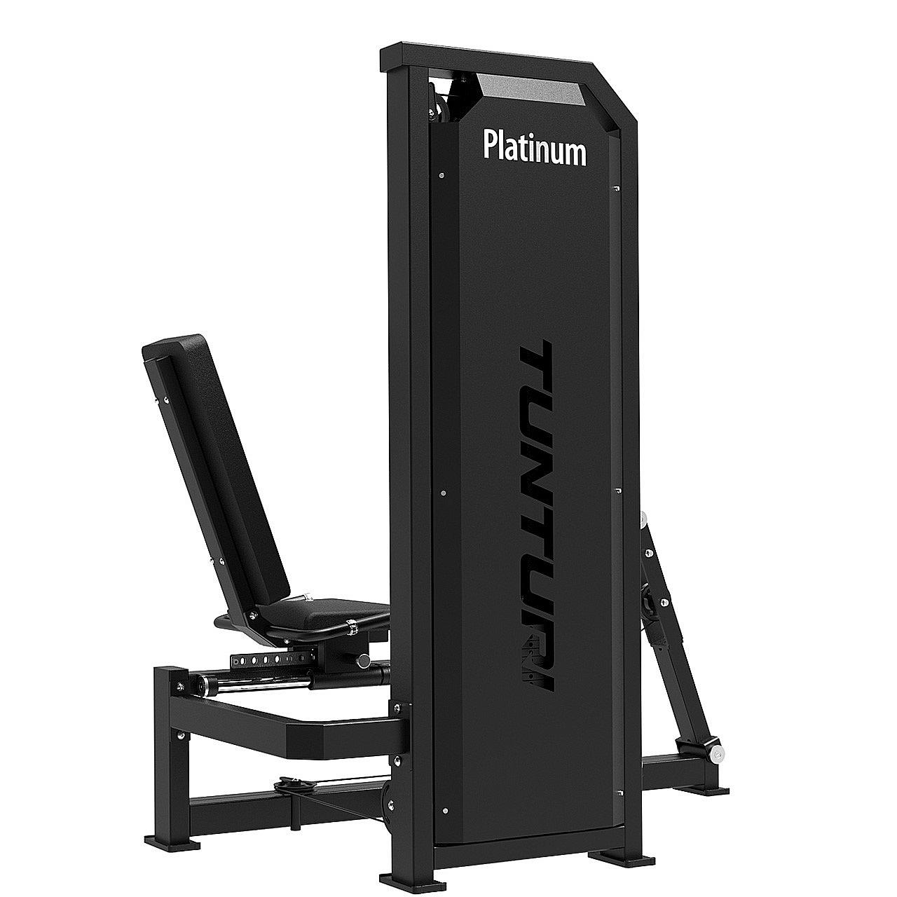 Tunturi Platinum Seated Leg Press / Beinpresse mit Gewichtsstapel Detail 3