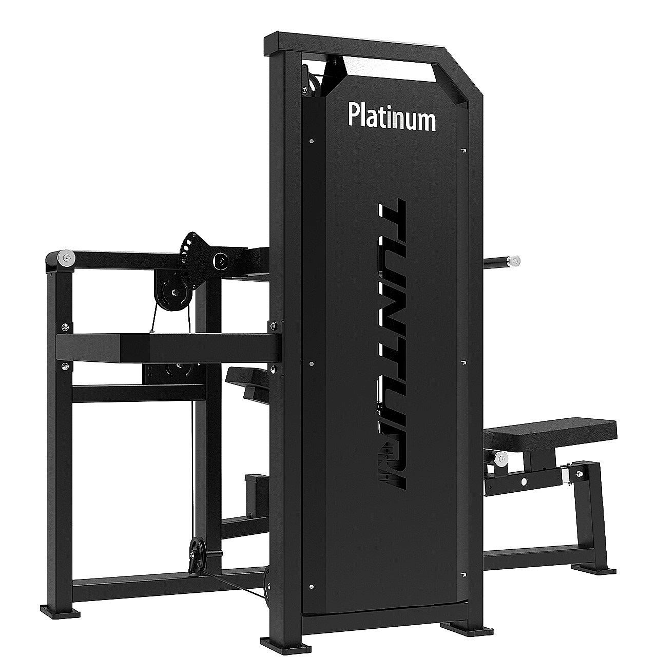 Tunturi Platinum Multipresse für Brust und Schulter mit Gewichtsstapel Detail 3