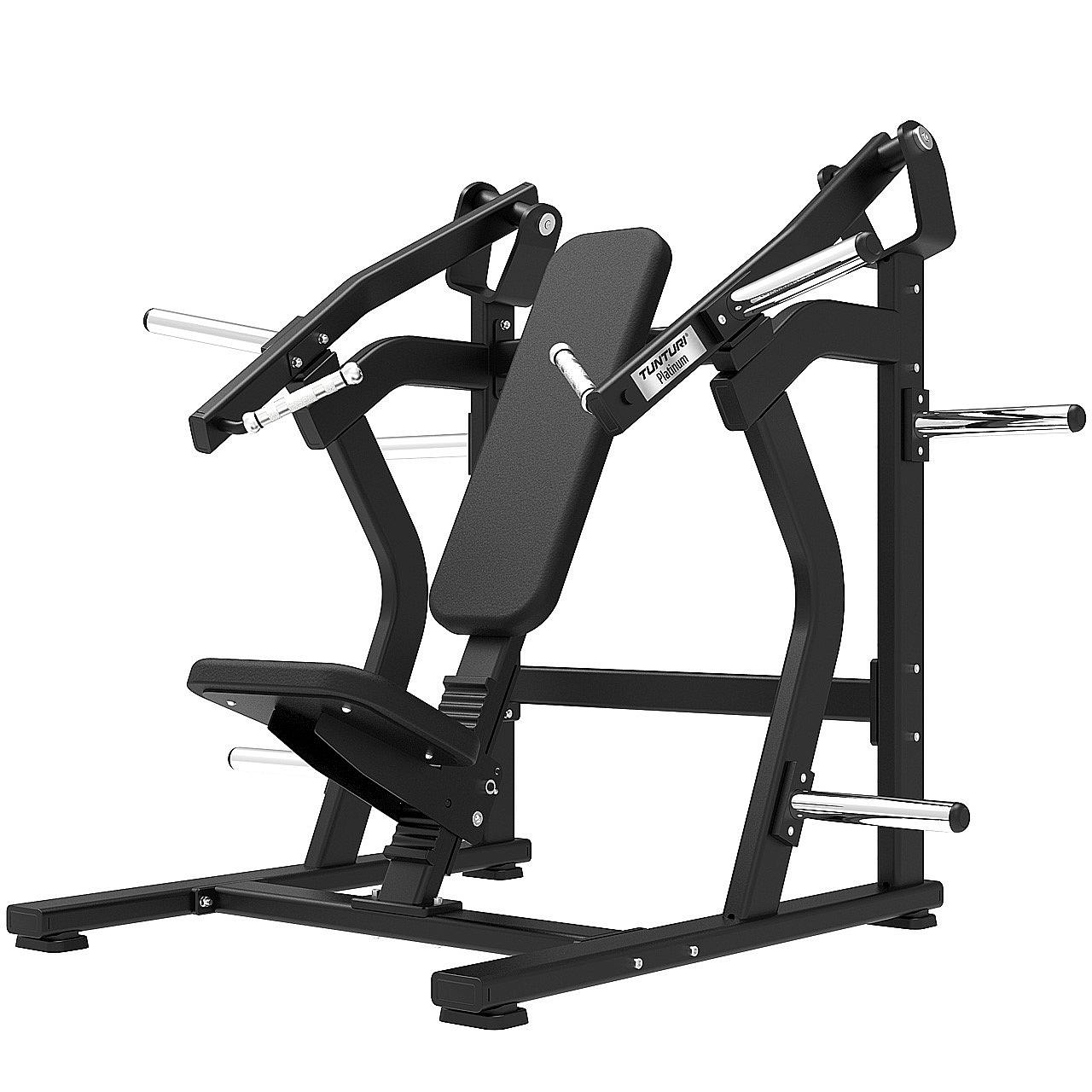 Tunturi Platinum Plate Loaded Incline Chest Press Bankdrückmaschine Detail 1