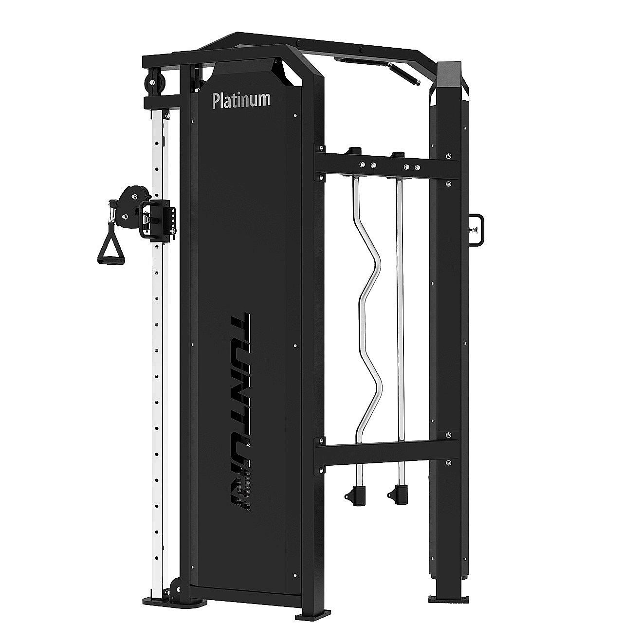Tunturi Platinum Functional Trainer Multistation mit Gewichtsstapel Detail 3