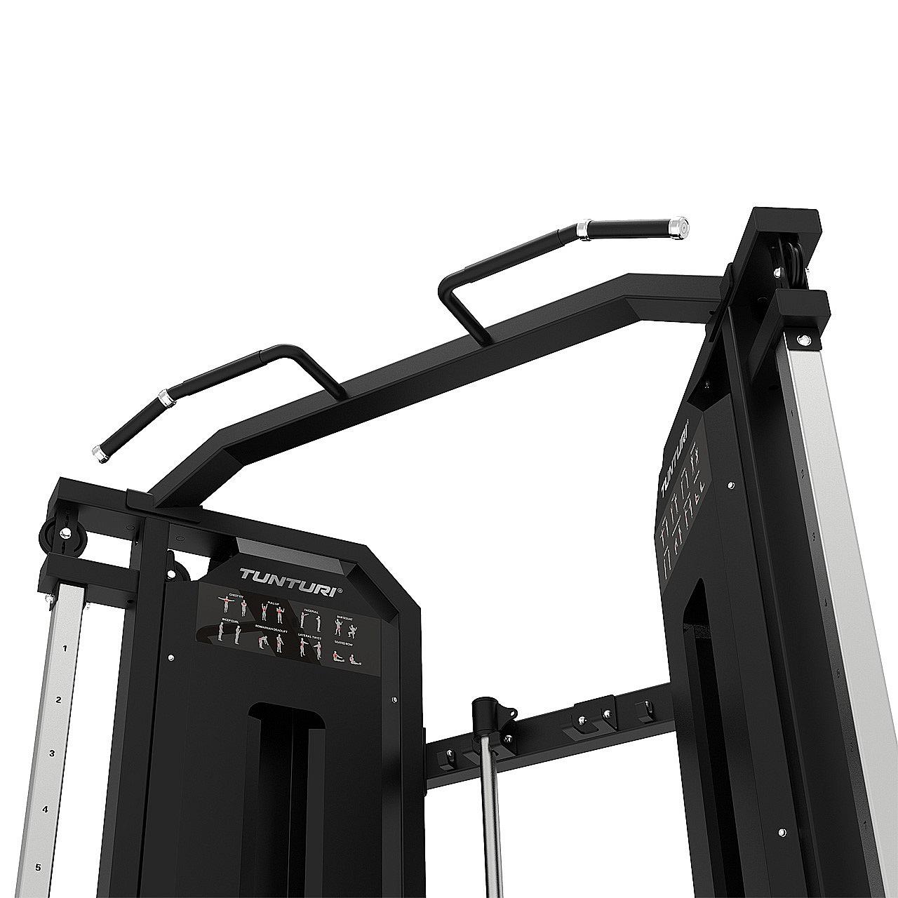 Tunturi Platinum Functional Trainer Multistation mit Gewichtsstapel Detail 6