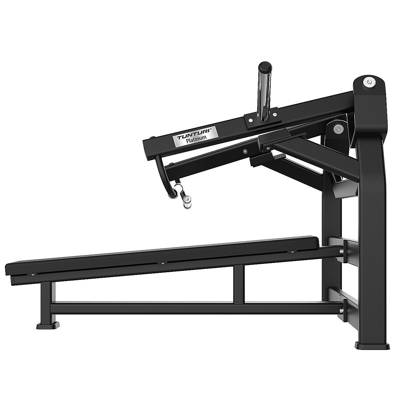 Tunturi Platinum Plate Loaded Horizontal Chest Press Flachbank Detail 2