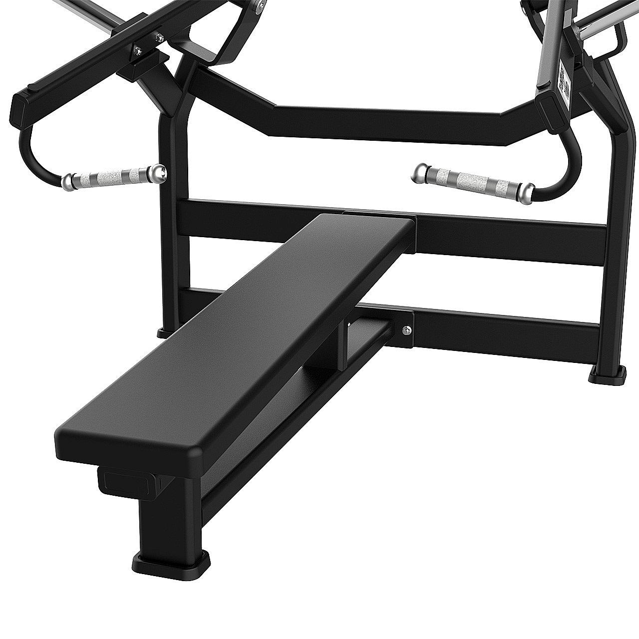 Tunturi Platinum Plate Loaded Horizontal Chest Press Flachbank Detail 5