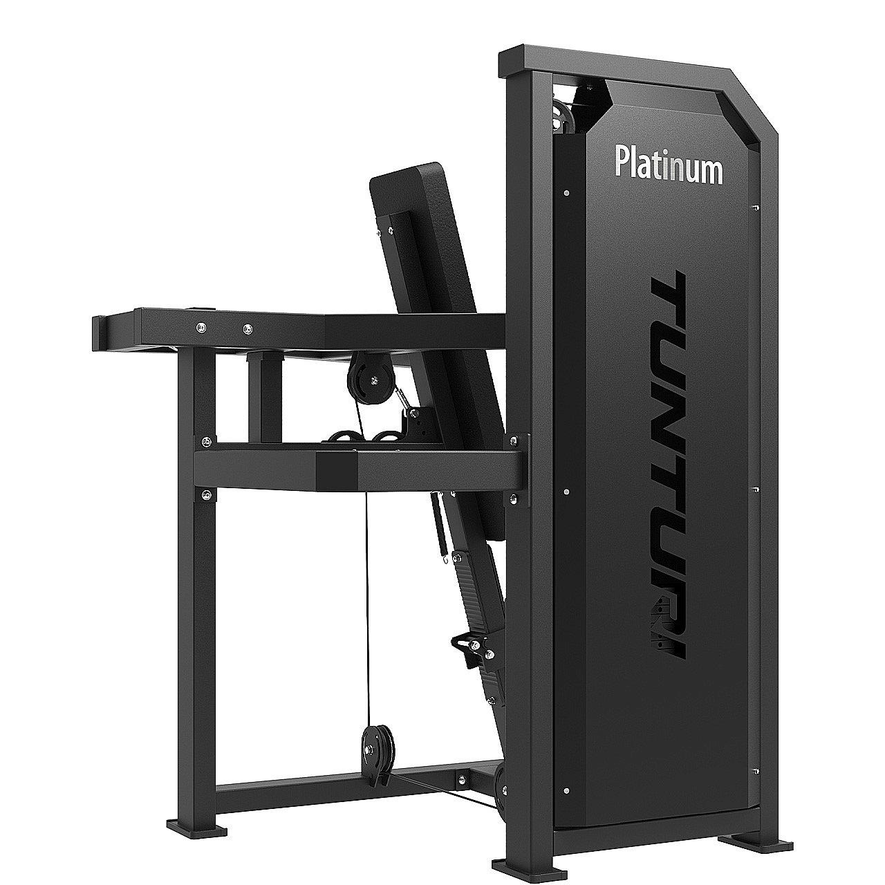 Tunturi Platinum Schulterpresse mit Gewichtsstapel Detail 3