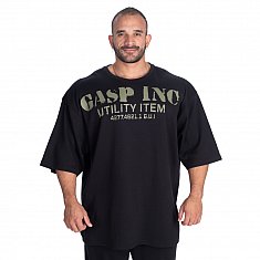 GASP Iron Thermal Tee - Black/Green