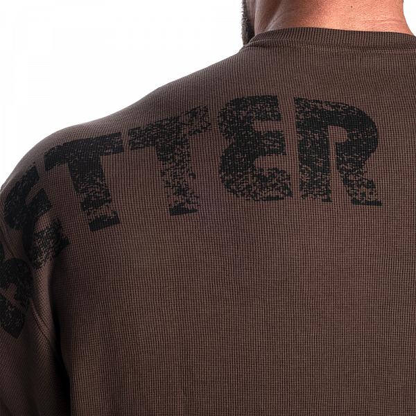 Better Bodies Team Iron Thermal Tee - Timber Detail 5