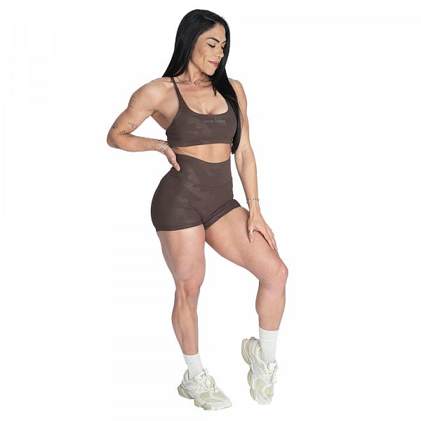 Better Bodies Strappy Bra - Timber Camo Detail 4