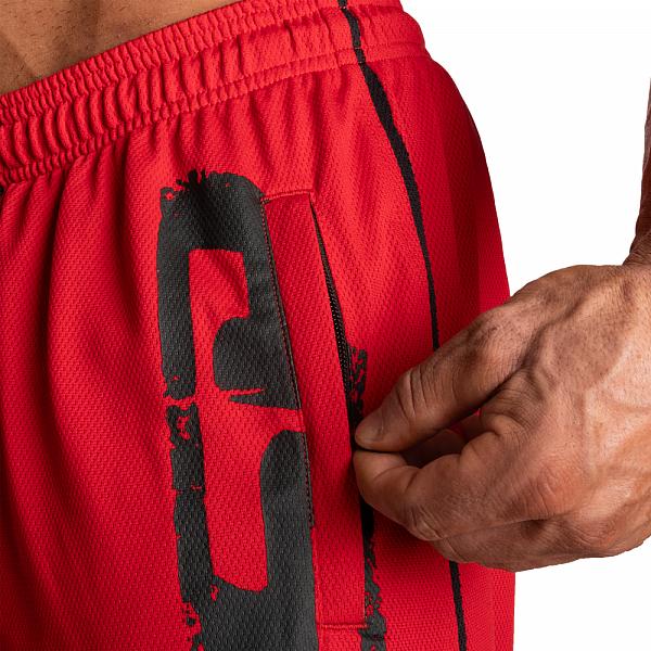 GASP Pro Mesh Shorts - Chili Red Detail 4