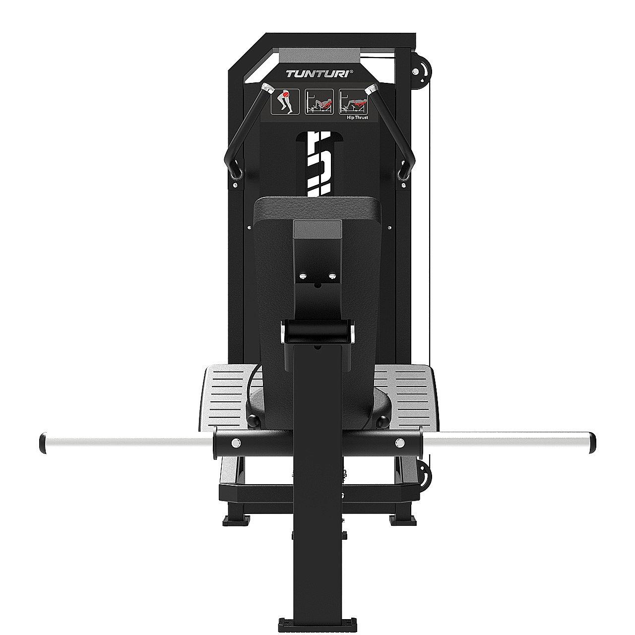Tunturi Platinum Hip Thrust Hüfttrainer mit Gewichtsstapel Detail 2