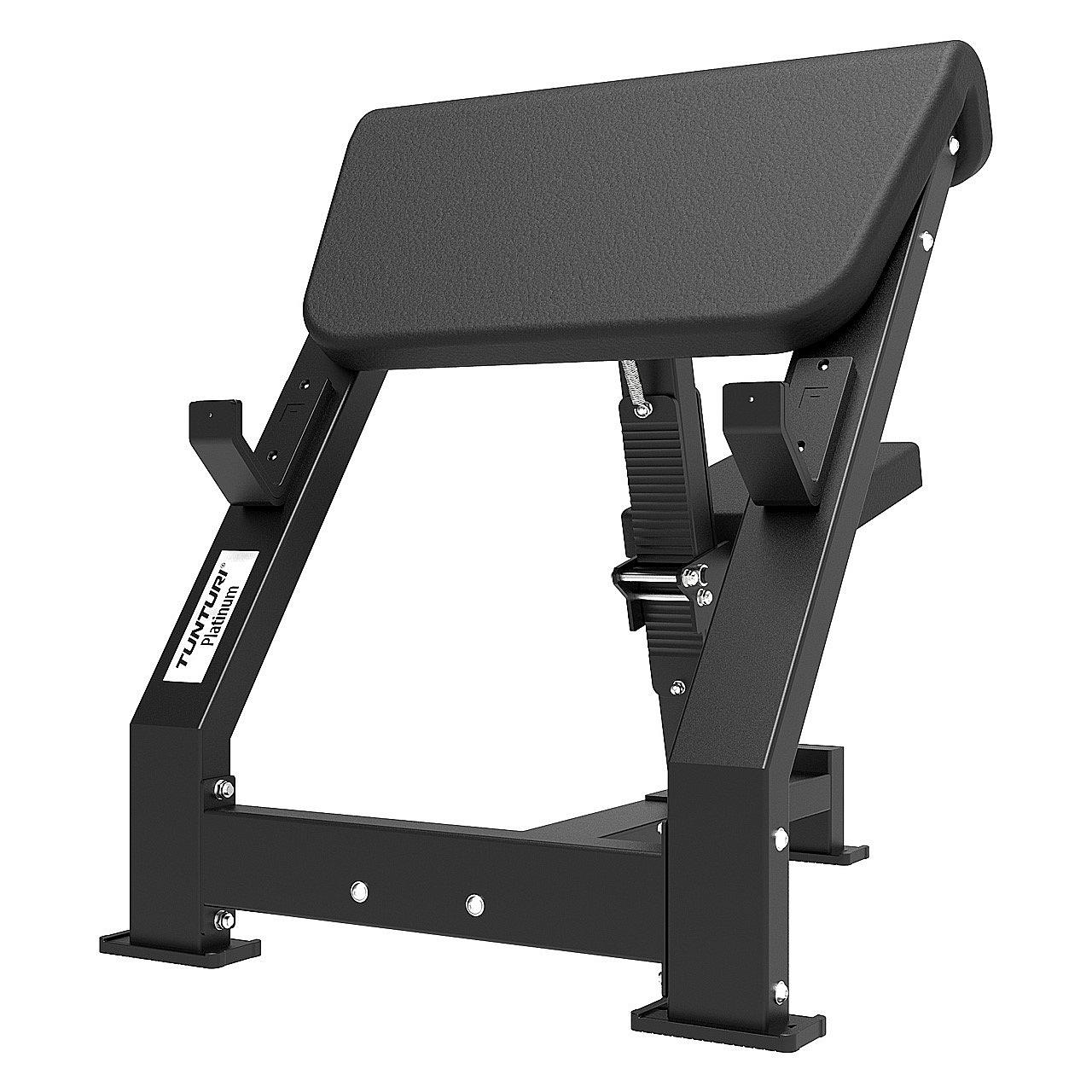Tunturi Platinum Plate Loaded Preacher Curl Detail 1