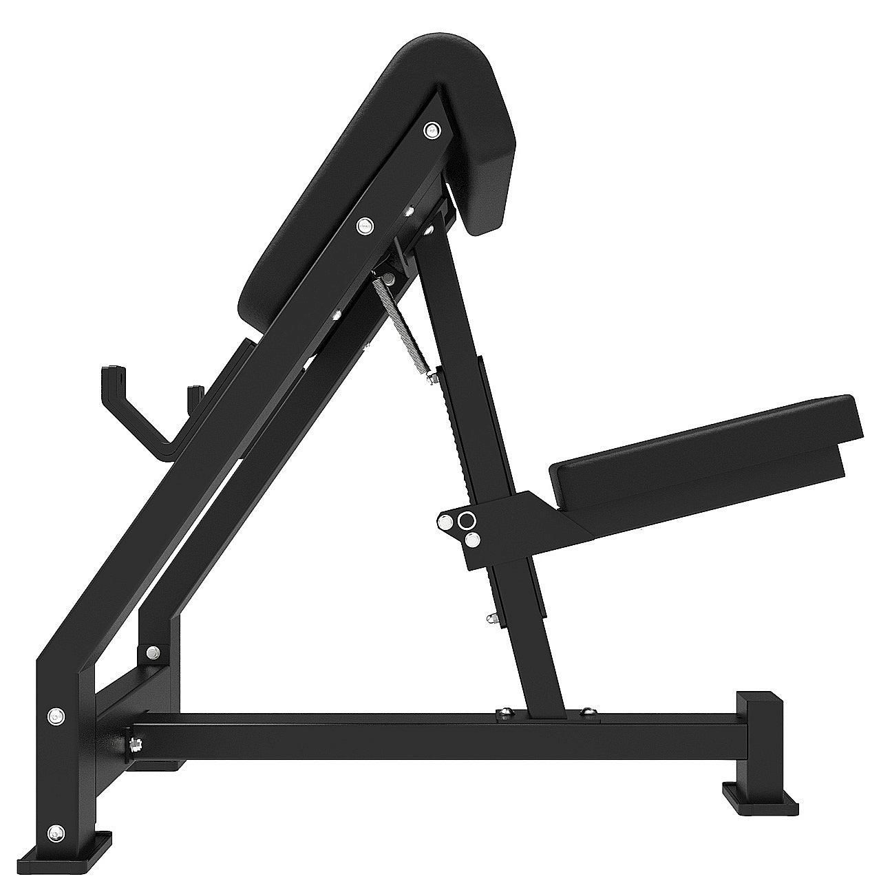 Tunturi Platinum Plate Loaded Preacher Curl Detail 2