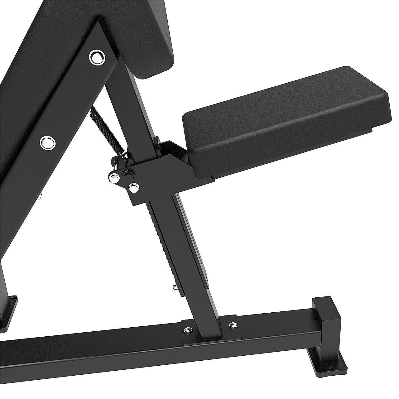 Tunturi Platinum Plate Loaded Preacher Curl Detail 6