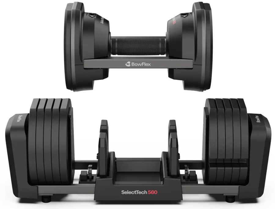 BowFlex SelectTech 560 Hantel Detail 2