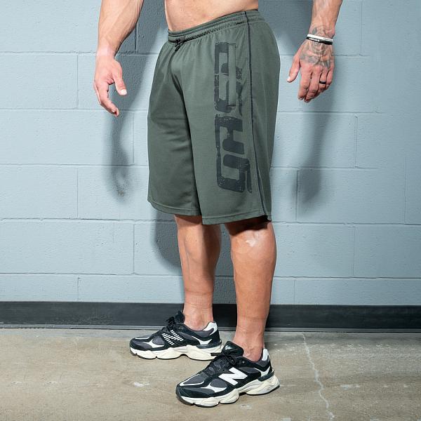 GASP Pro Mesh Shorts - Deep Forest Detail 1