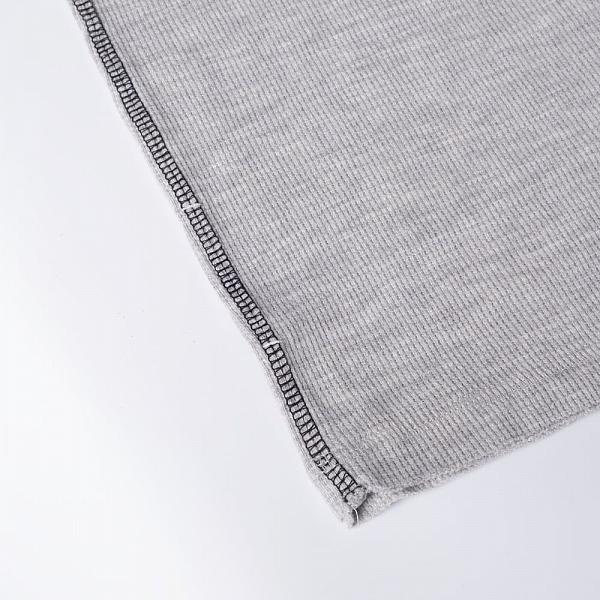 Better Bodies Wide Thermal Sweatpants - Light Grey Melange Detail 6