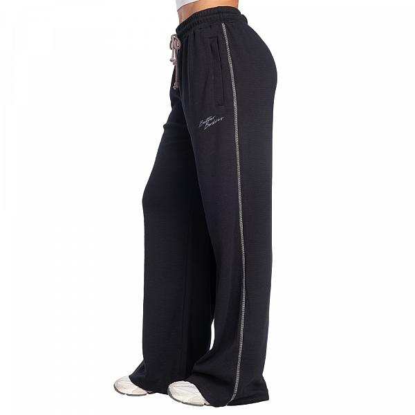 Better Bodies Wide Thermal Sweatpants - Asphalt Detail 3
