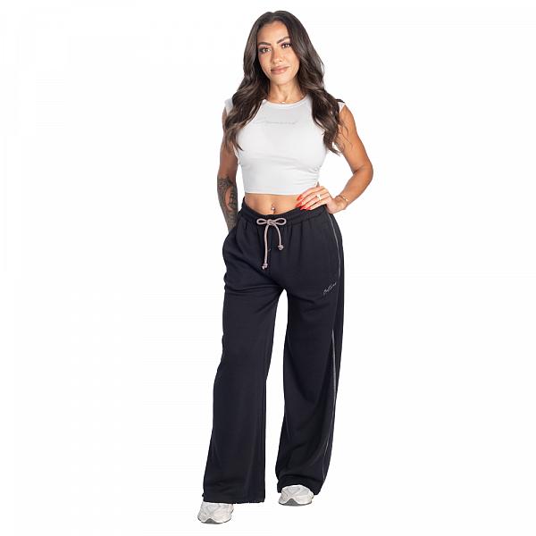 Better Bodies Wide Thermal Sweatpants - Asphalt Detail 5