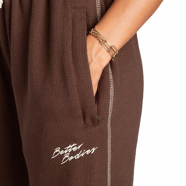 Better Bodies Wide Thermal Sweatpants - Timber Detail 4