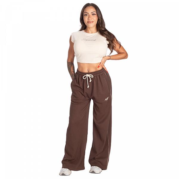 Better Bodies Wide Thermal Sweatpants - Timber Detail 5